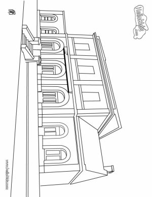 train station coloring pages free printable   64821