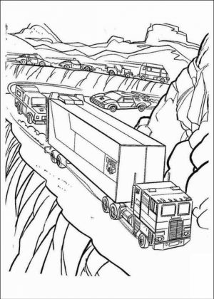 Transformers Coloring Pages for Boys   05143