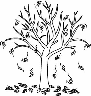 Tree Coloring Pages for Toddlers   MHTS9