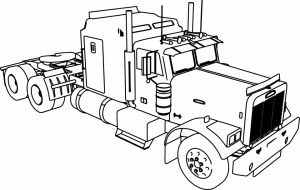 Truck Coloring Pages for Kids   51885
