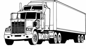 Truck Coloring Pages Kids Printable   31728