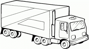 Truck Coloring Pages Kids Printable   47669