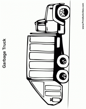 Truck Coloring Pages to Print Online   41672