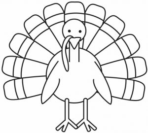 Turkey Coloring Pages for Preschoolers   31990