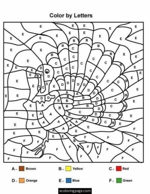 Turkey Coloring Pages Online   31765