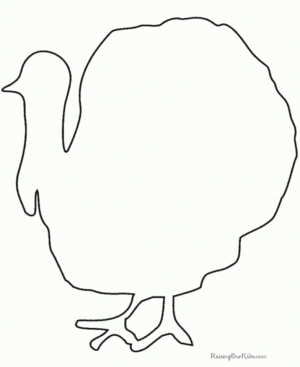 Turkey Coloring Pages to Print Out   15471
