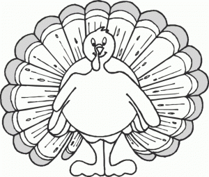 Turkey Coloring Pages to Print Out   25392
