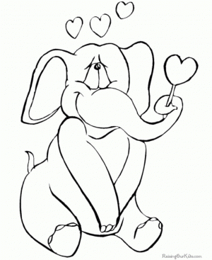 Valentines Coloring Pages Free Printable   17577
