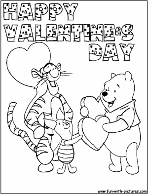 Valentines Coloring Pages Printable for Kids   27549
