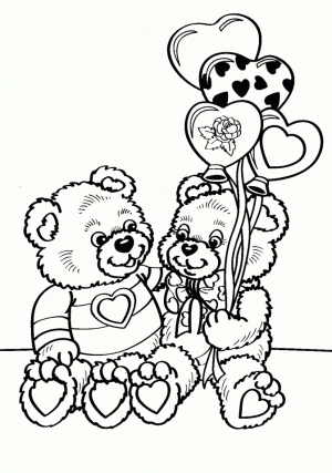 Valentines Coloring Pages Printable for Kids   36171