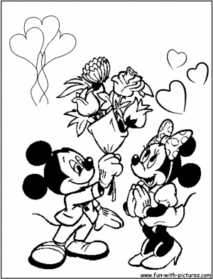Valentines Online Coloring Pages to Print Out   21567