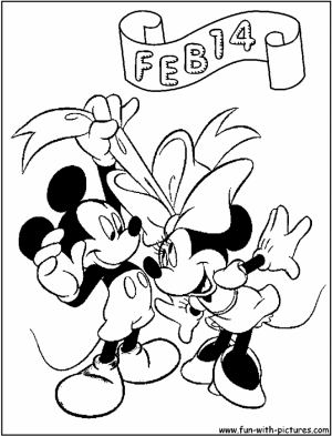 Valentines Online Coloring Pages to Print Out   73612