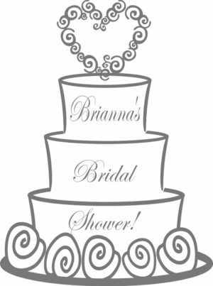 Wedding Cake Coloring Pages   bhsl9