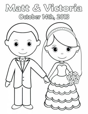 Wedding Coloring Pages Free Printable   2ha61