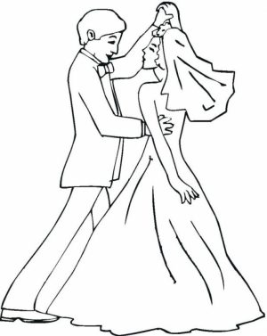 Wedding Coloring Pages Free to Print   2agrm