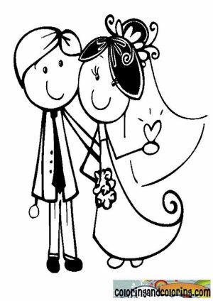 Wedding Coloring Pages to Print   77491