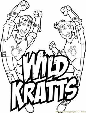Wild Kratts Coloring Pages Free   ypy8n