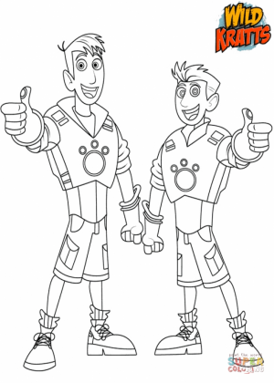 Wild Kratts Coloring Pages Online   15ht0