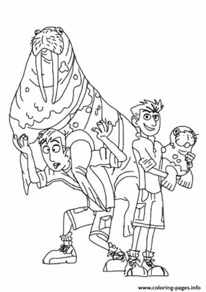 Wild Kratts Coloring Pages Online   27hg9