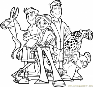 Wild Kratts Coloring Pages Online   6dg48
