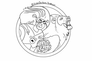 Wild Kratts Coloring Pages Online   t415s