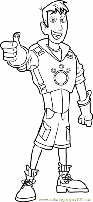 Wild Kratts Coloring Pages Printable   tawm3