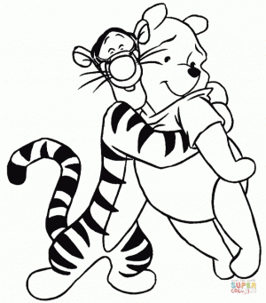 Winnie the Pooh Coloring Pages for Kids   16325