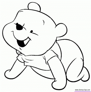 Winnie the Pooh Fun Cartoon Coloring Pages for Kids   28470