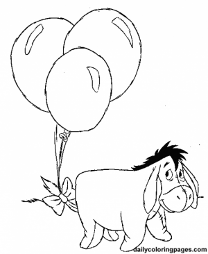 Winnie the Pooh Fun Cartoon Coloring Pages for Kids   94758