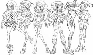 Winx Club Coloring Pages Free to Print   j6hdb