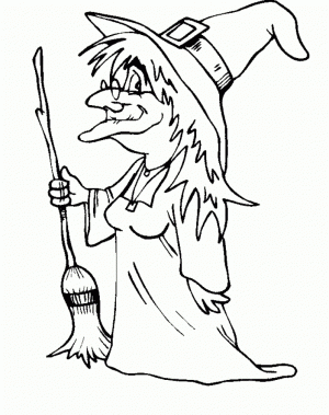 Witch Coloring Pages Online Printable   bp4m5