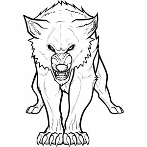 Wolf Coloring Pages Free Printable   85631