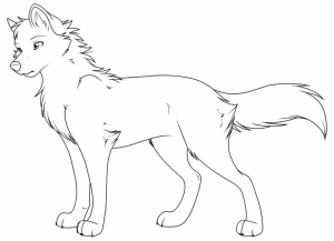 Wolf Coloring Pages Free to Print   72774