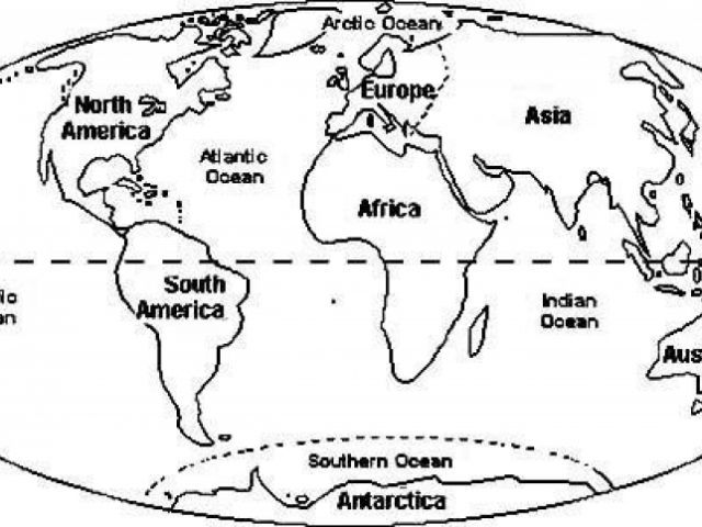 Get This World Map Coloring Pages to Print for Kids aiwkr