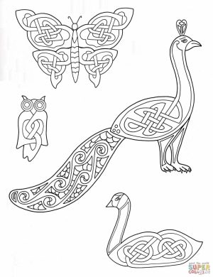 Zentangle celtic art design coloring pages   khlo9