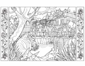Zoo Coloring Pages Free to Print   66391