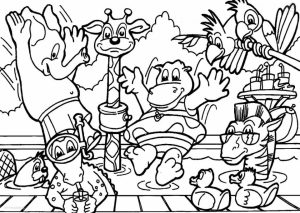 Zoo Coloring Pages to Print for Kids   48523