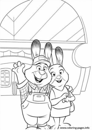 Zootopia Coloring Pages Free Printable   253850