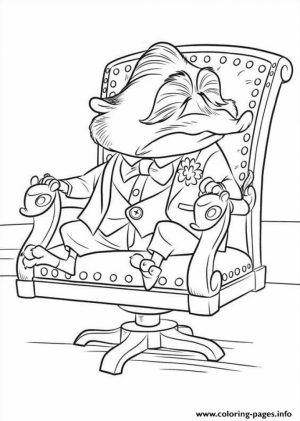 Zootopia Coloring Pages Free Printable   595992