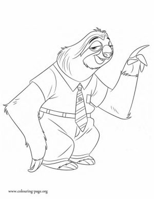 Zootopia Coloring Pages Free Printable   606712